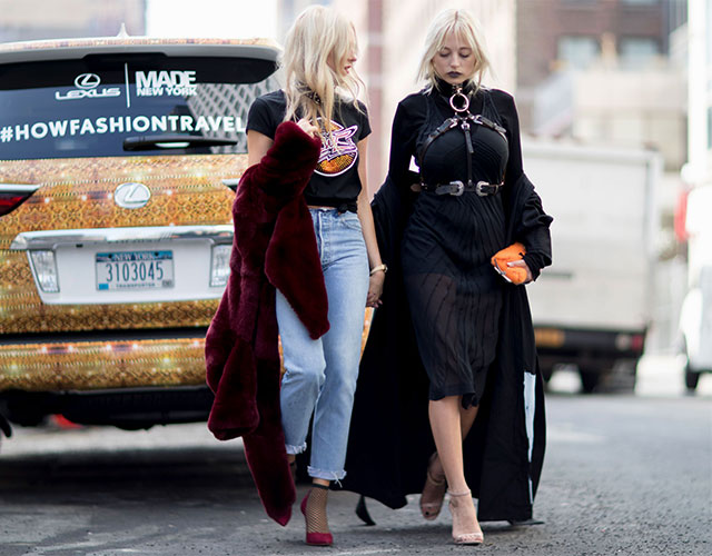 Что носят на Неделе моды в Нью-Йорке: 1 часть (фото 12)