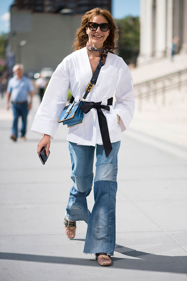 Что носят на Неделе моды в Нью-Йорке: 4 часть (фото 20)