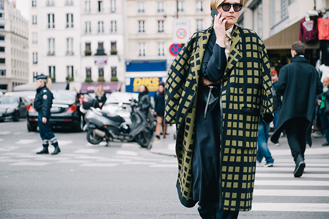 Неделя моды в Париже, осень-зима 2016: street style. Часть 4 (фото 14)