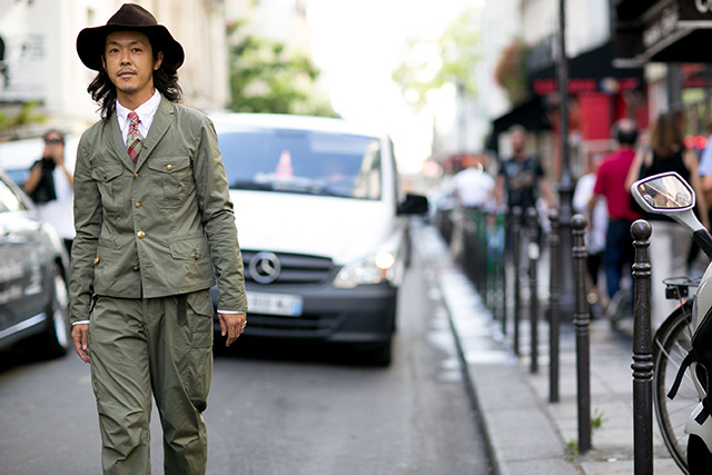 Неделя мужской моды в Париже, весна-лето 2016: street style. Часть 1 (фото 20)