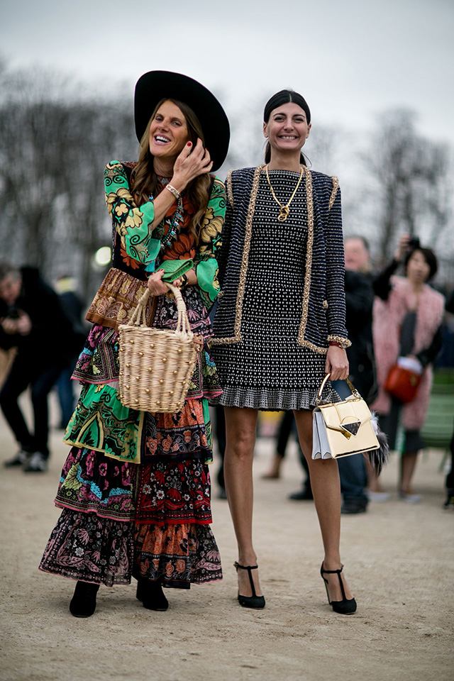 Неделя моды в Париже F/W 2015: street style. Часть 6 (фото 14)