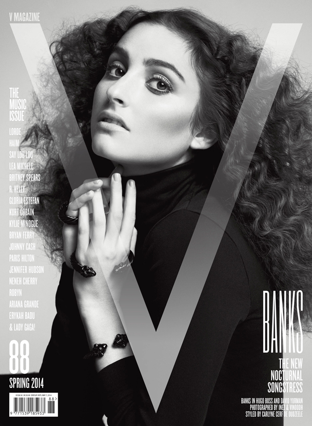 Banks на обложке V Magazine