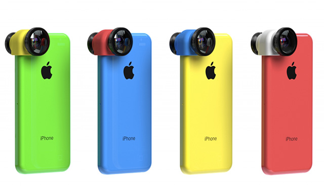 Цветные линзы для iPhone 5c (фото 3)