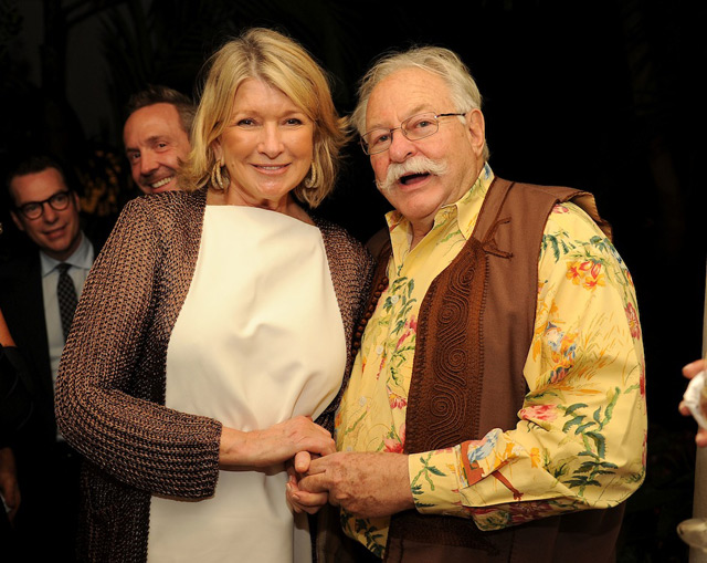 Martha Stewart and Micky Wolfson