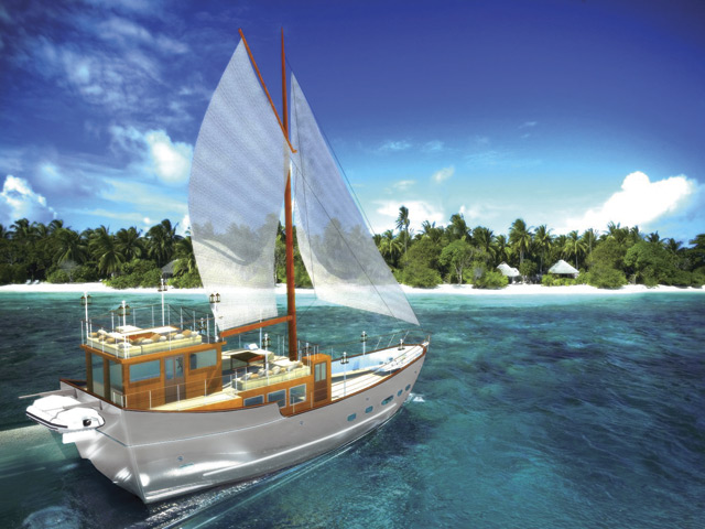 Лодка-сьют Soneva in Aqua на Мальдивах (фото 1)