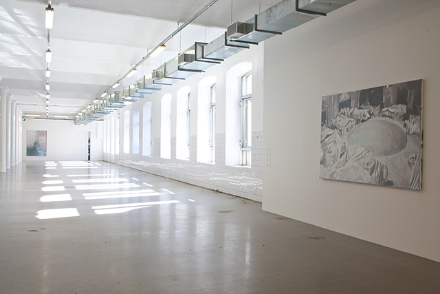 Работы Люка Тюйманса на выставке "Luc Tuymans: Against the Day". Baibakov Art Projects, Москва, 2010
