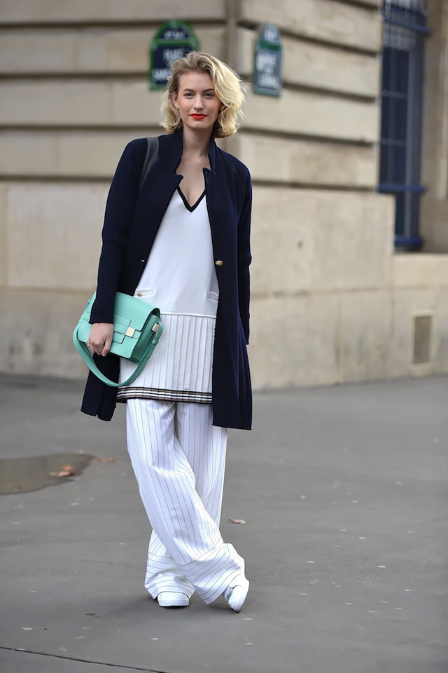 Неделя моды в Париже A/W 2014: street style. Часть I (фото 7)