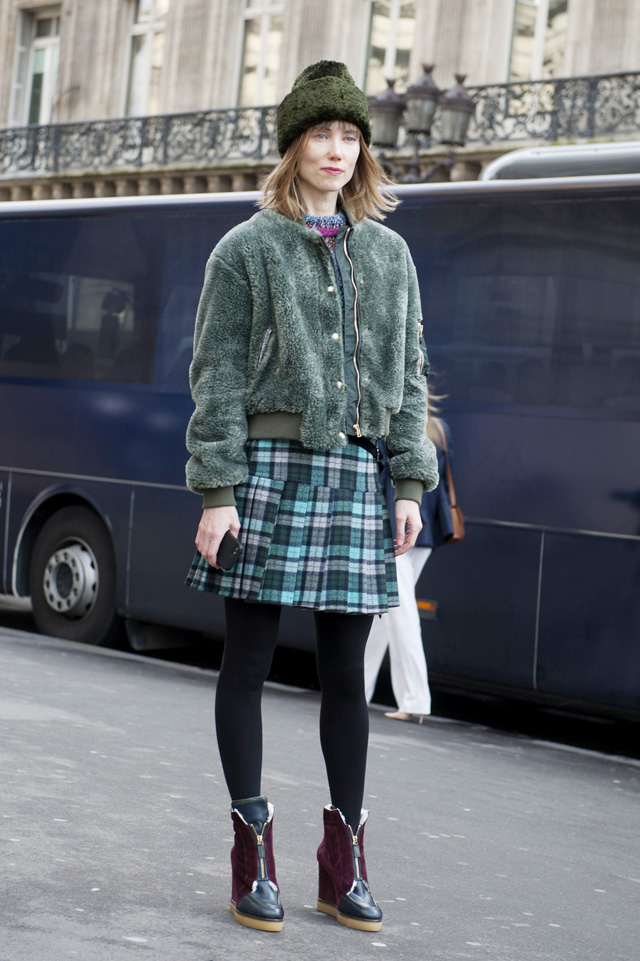 Неделя моды в Париже A/W 2014: street style. Часть VI (фото 4)