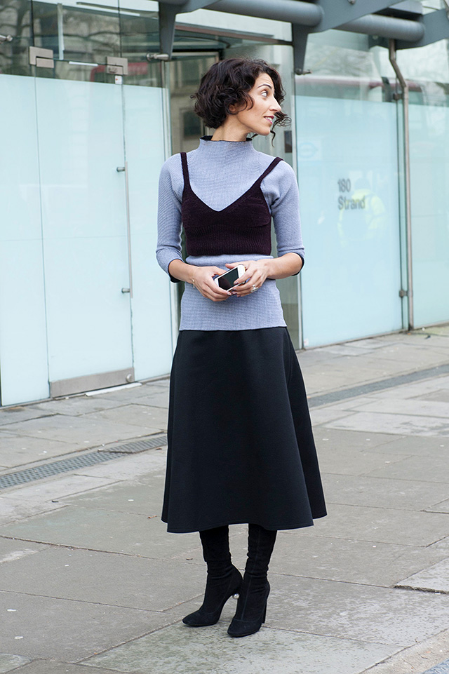 Неделя моды в Лондоне A/W 2014: street style. Часть II (фото 2)