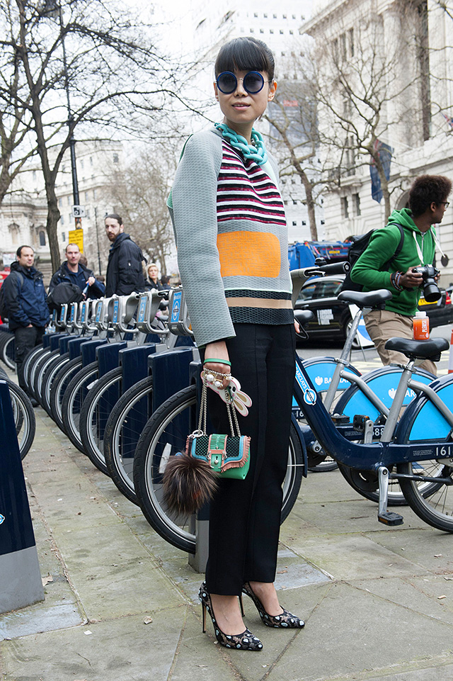 Неделя моды в Лондоне A/W 2014: street style. Часть II (фото 7)