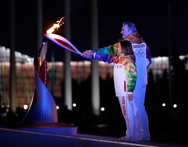 Открытие Олимпийских игр в Сочи: лучшие моменты (фото 10)
