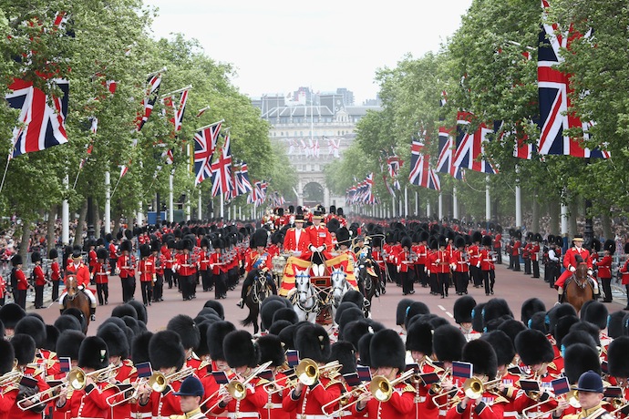 Парад Trooping the Colour в Лондоне (фото 1)