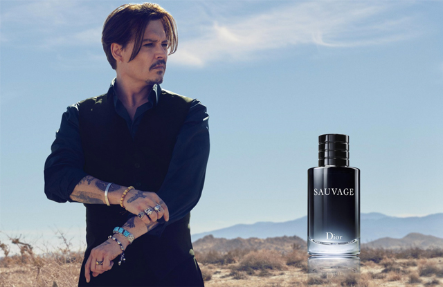 Джонни Депп в рекламе нового аромата Dior (фото 1)