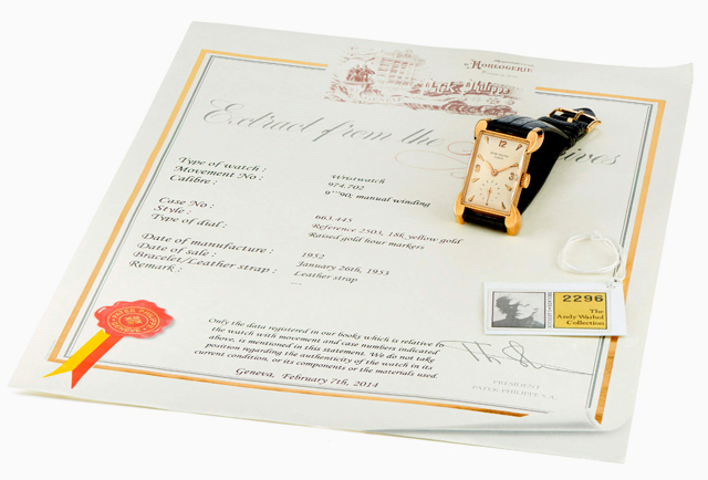 Часы Энди Уорхола выставлены на продажу (фото 3)