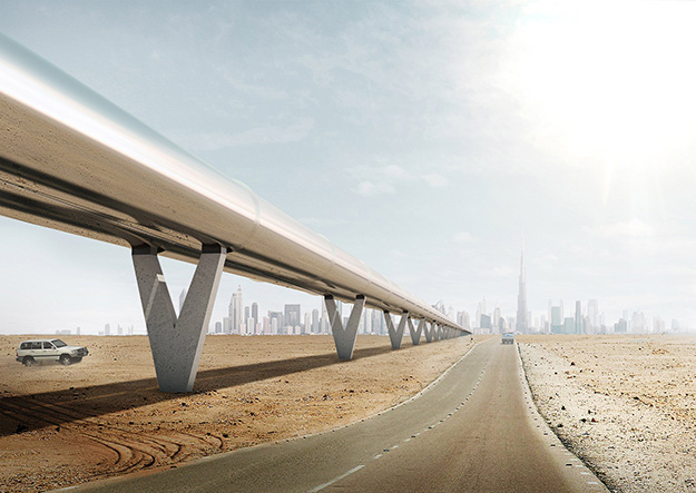 В Дубае представили проект сверхскоростной транспортной сети (фото 2)