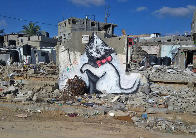 Бэнкси выпустил документальную короткометражку о секторе Газа (фото 4)