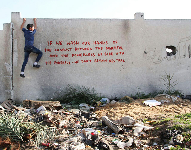 Бэнкси выпустил документальную короткометражку о секторе Газа (фото 1)