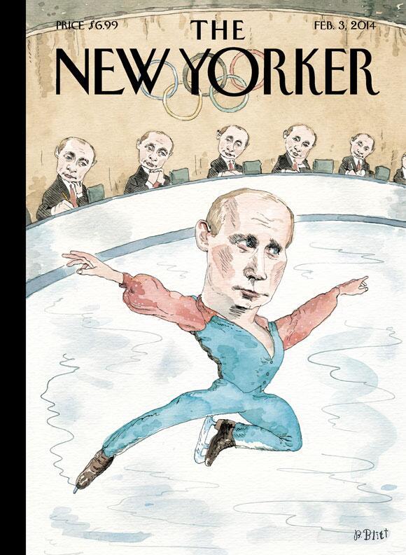 Журнал The New Yorker выйдет с обложкой на русском языке (фото 1)