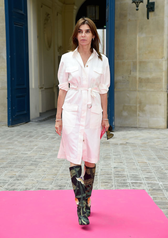 Неделя высокой моды в Париже: гости на показе Schiaparelli (фото 4)