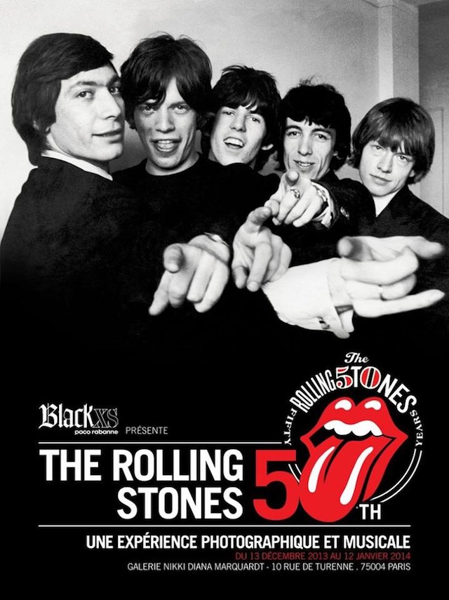 50 лет Rolling Stones: фотовыставка в Париже (фото 1)