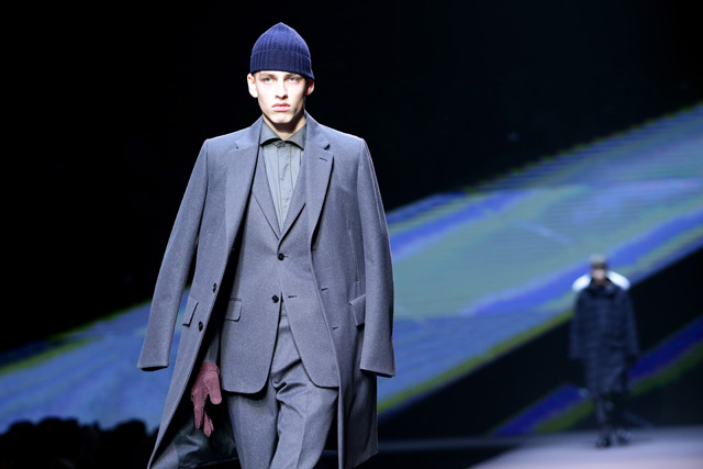 Неделя мужской моды в Милане: показ Ermenegildo Zegna, осень-зима 2014 (фото 3)