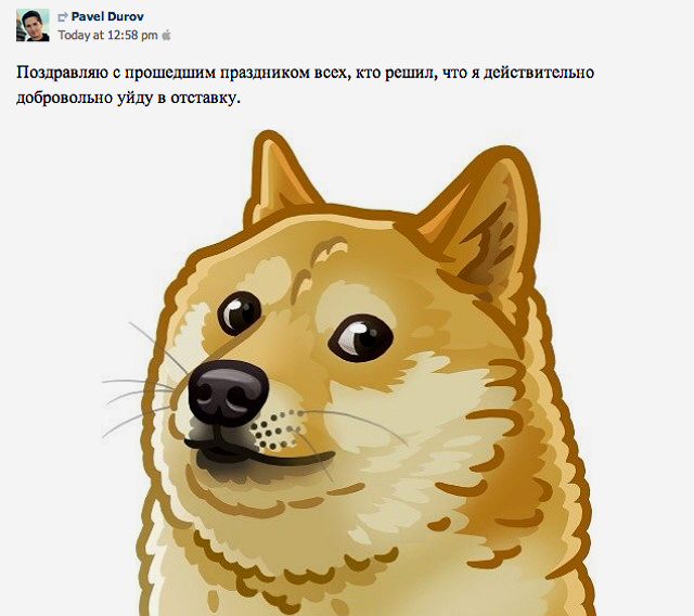 Павел Дуров уходит с поста гендиректора "ВКонтакте" (фото 2)