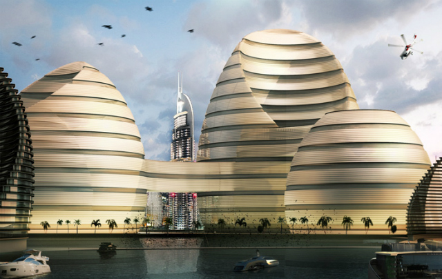 "Органические города": проект Luca Curci Architects в ОАЭ (фото 2)