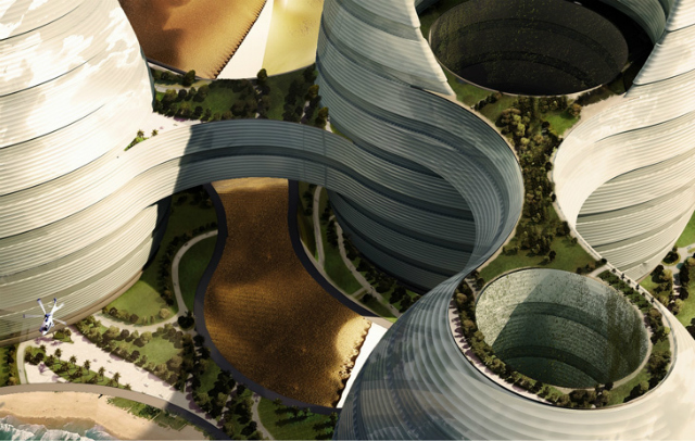 "Органические города": проект Luca Curci Architects в ОАЭ (фото 3)