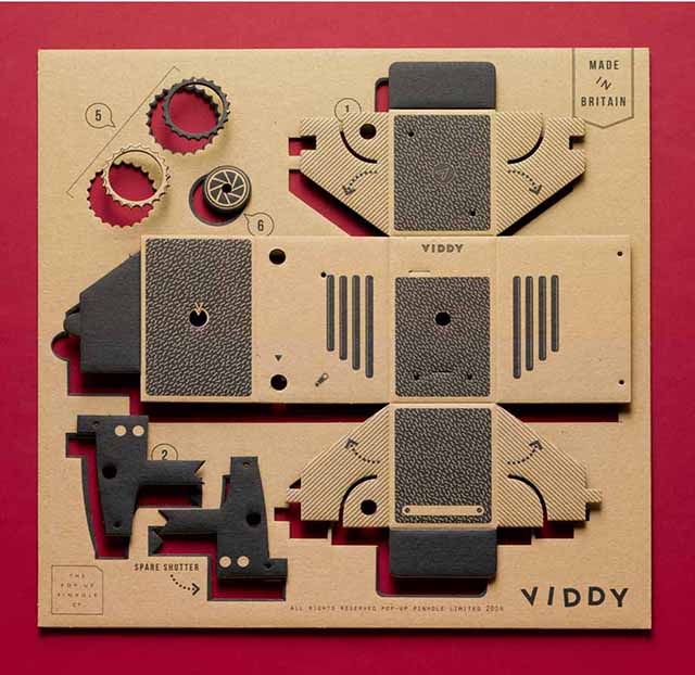 VIDDY: готовый фотоаппарат из картона за 30 минут (фото 1)