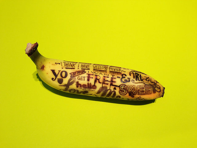 Граффити на банане: оммаж Энди Уорхолу (фото 2)