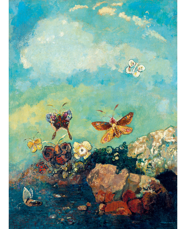 "Бабочки". Из коллекции нью-йоркского музея современного искусства (MoMA)