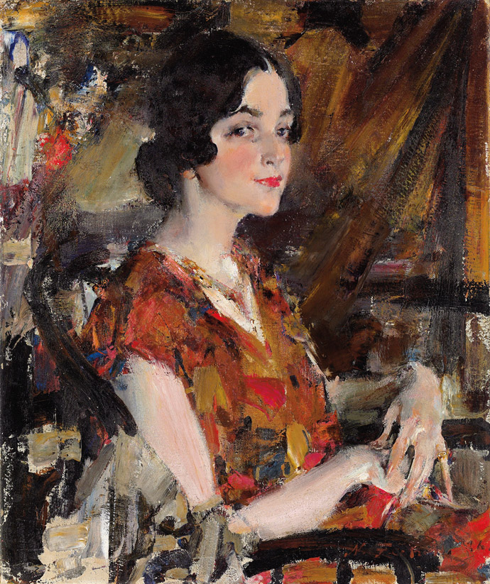 Николай Фешин (1881-1955). "Портрет Кати" Холст, масло. £250-350 тысяч