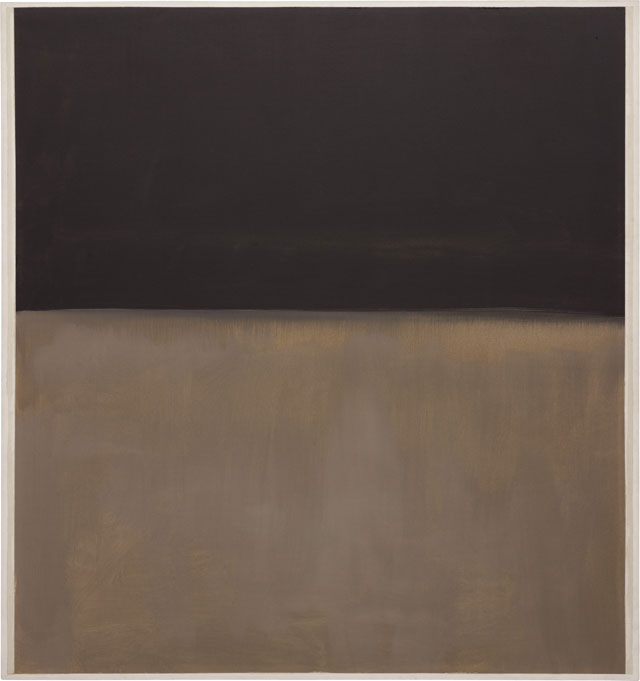 Марк Ротко. "Без названия (Черное на сером)" / Untitled (Black on Gray), 1969–70 гг. 