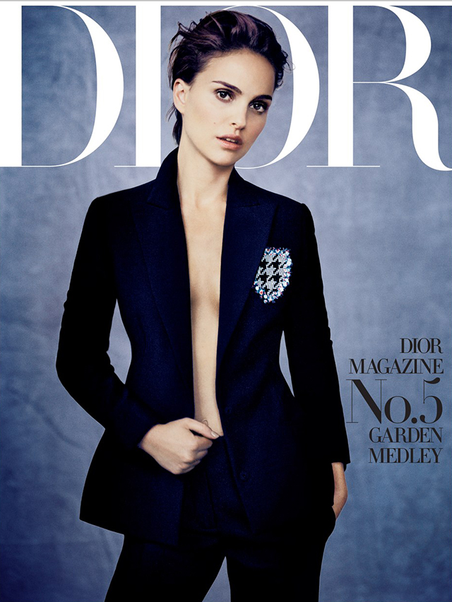Натали Портман в фотосъемке для Dior Magazine (фото 1)