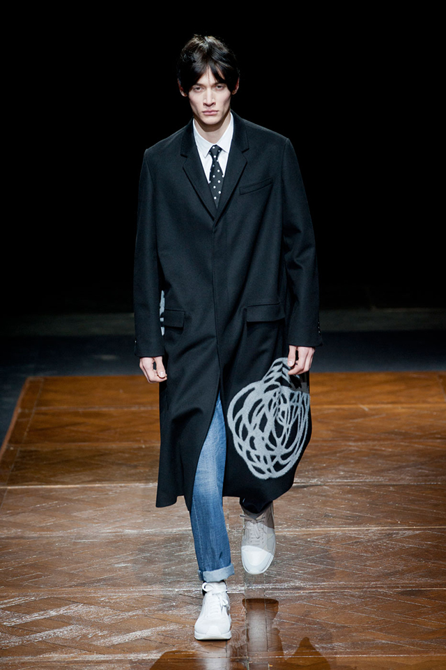 Неделя мужской моды в Париже: показ Dior Homme, осень-зима 2014 (фото 9)