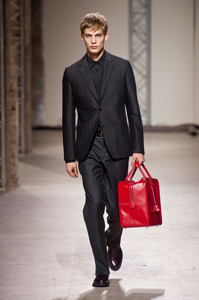 Неделя мужской моды в Париже: Hermès, осень-зима 2014 (фото 8)