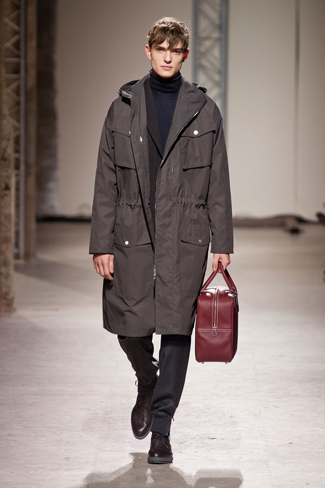 Неделя мужской моды в Париже: Hermès, осень-зима 2014 (фото 6)