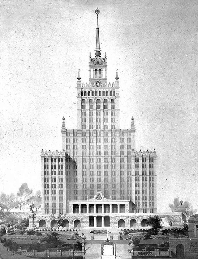 Гостиница Украина, Москва, 1957