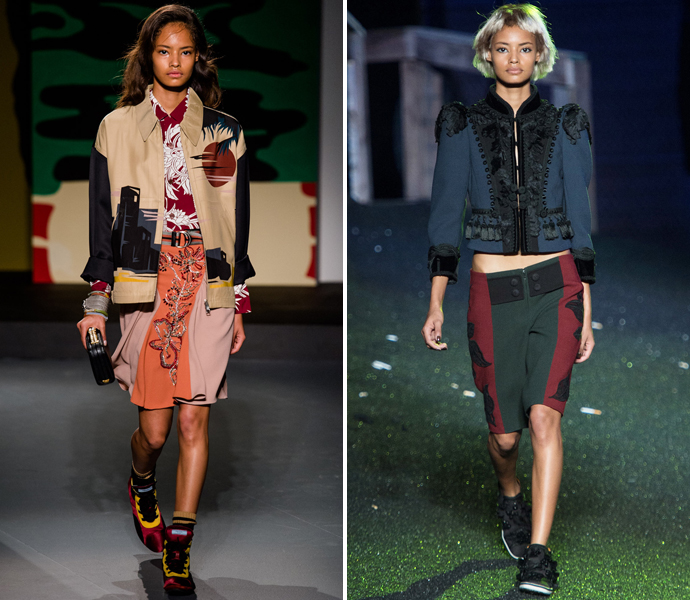 Prada menswear весна-лето 2014 и Marc Jacobs весна-лето 2014