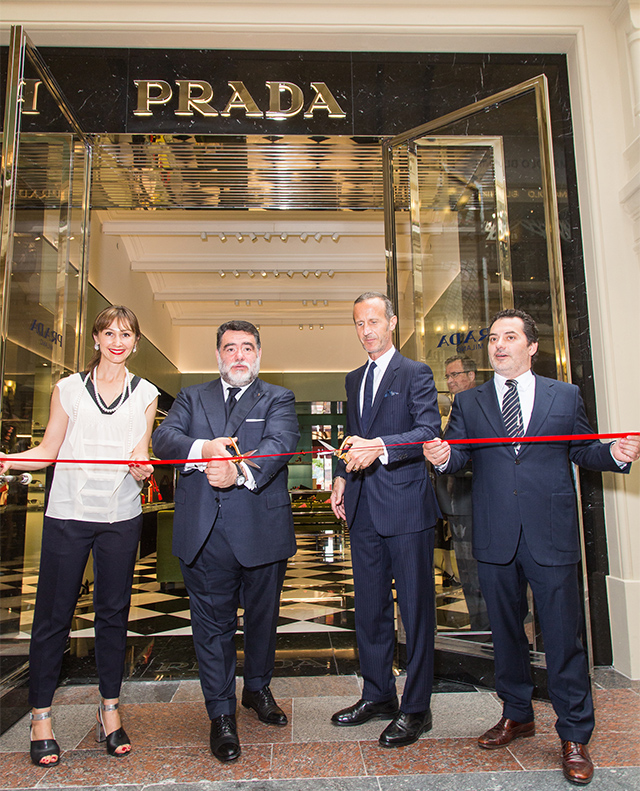 Открытие бутика Prada в ГУМе (фото 11)