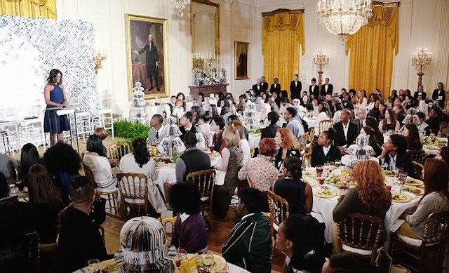 Семинар Мишель Обамы Fashion Education в Белом доме (фото 6)