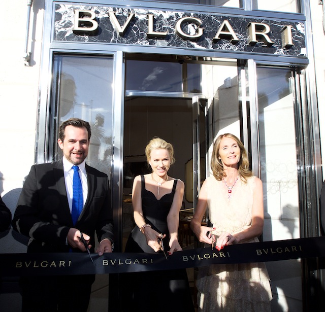 Открытие бутика Bvlgari в Каннах (фото 4)