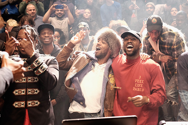 Гости показа Kanye West Yeezy Season 3 в Нью-Йорке (фото 5)