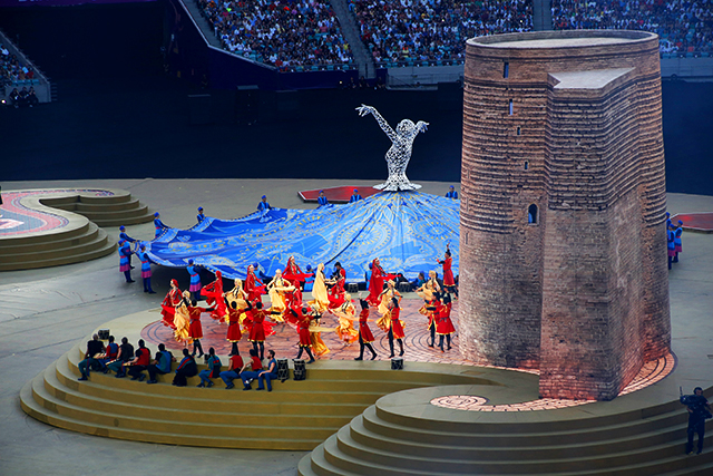 Церемония закрытия первых Европейских игр (фото 3)