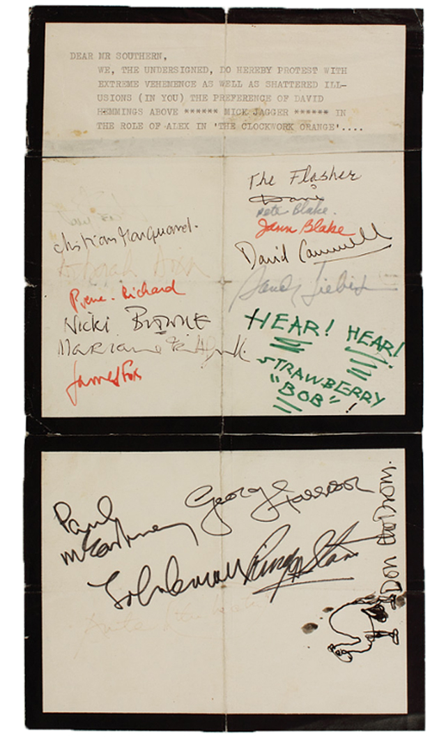 Петиция, когда-то подписанная The Beatles, выставлена на продажу (фото 1)