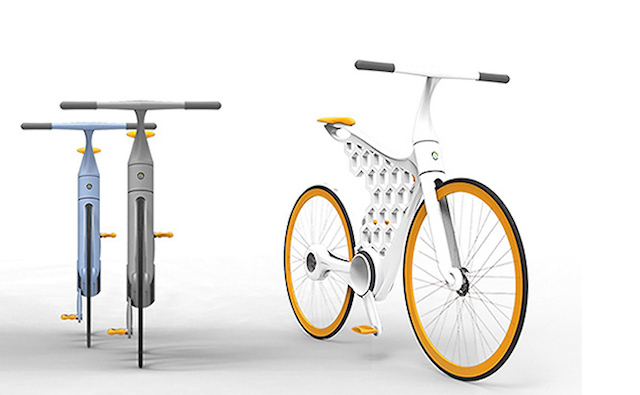 Напечатанный на 3D-принтере концепт велосипеда Luna (фото 1)