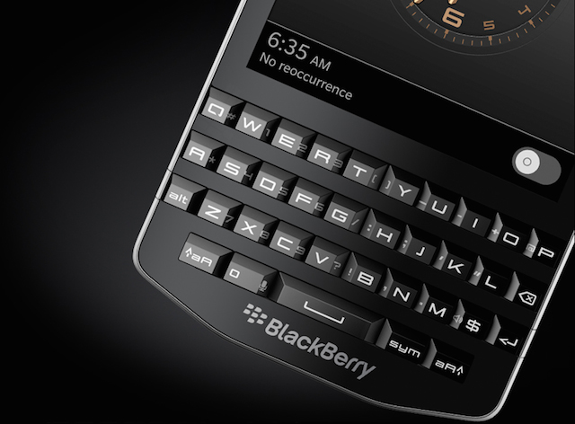 Новый смартфон BlackBerry Porsche Design P'9983 (фото 1)
