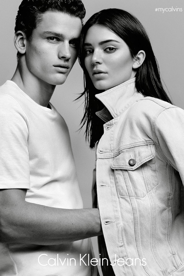 Кендалл Дженнер в рекламной кампании Calvin Klein (фото 3)