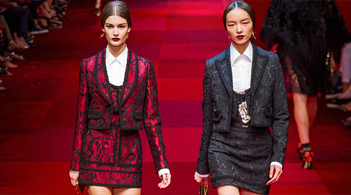 Потрясающая коллекция Dolce & Gabbana осень/зима 2015-2016