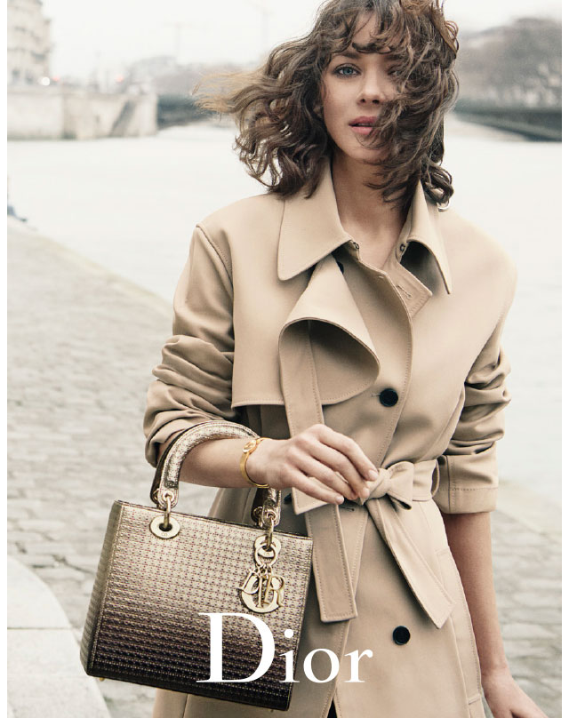 Марион Котийяр в новой рекламной кампании Lady Dior (фото 1)